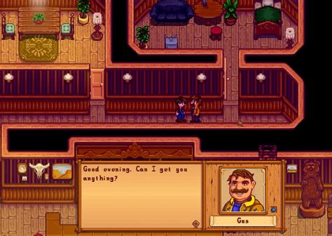 gus stardew|gus stardew valley expanded.